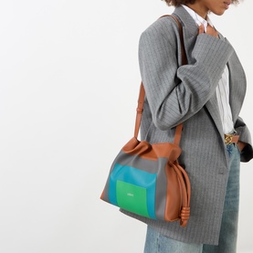 Flamenco Leather Clutch
