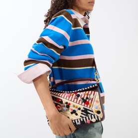 Puzzle Edge Small Crossbody Bag