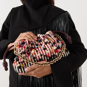 Flamenco Medium Embroidered Bag