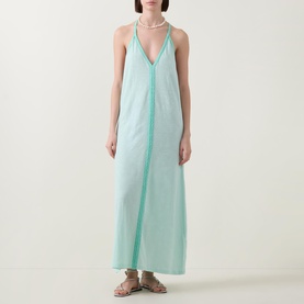 Pima Halter Beach Dress
