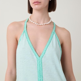 Pima Halter Beach Dress