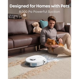 X10 Pro Omni Robot Vacuum White Ultimate Bundle
