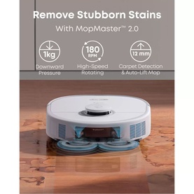 X10 Pro Omni Robot Vacuum White Ultimate Bundle