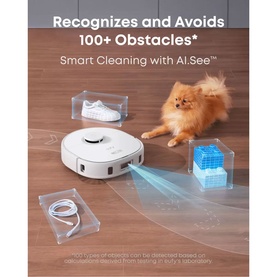 X10 Pro Omni Robot Vacuum White Ultimate Bundle