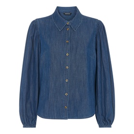 Chambray Pleat Shirt