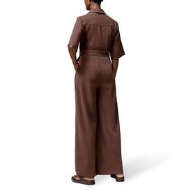 Chocolate Tailored Jumpsuit