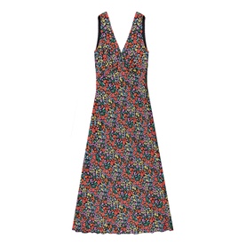 Ditsy Floral Flared Dress