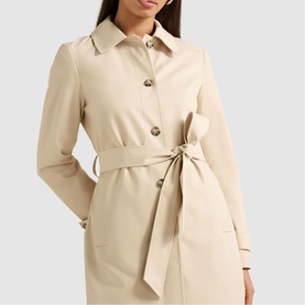 Helen Single-Breasted Trench Coat
