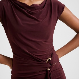 Jazelle Petite Detailed Top