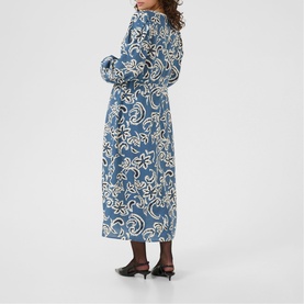 Dahlia Paisley Flared Dress