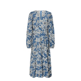 Dahlia Paisley Flared Dress