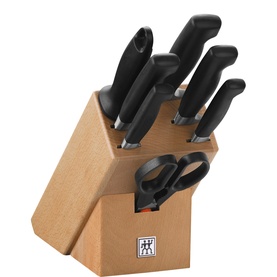 Four Star Seven-Piece Knife Block Set
