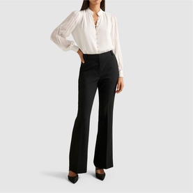 Morgan Lace Trimmed Blouse