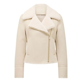 Penny Faux Fur Aviator Jacket