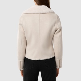 Penny Faux Fur Aviator Jacket