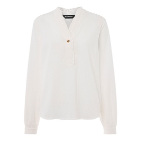 Textured Frill Blouse