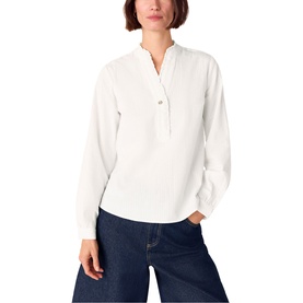 Textured Frill Blouse
