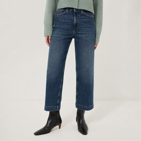 Tyne Cropped Wide Leg Jeans