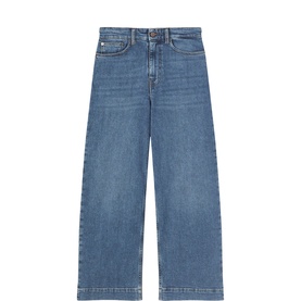 Tyne Cropped Wide Leg Jeans
