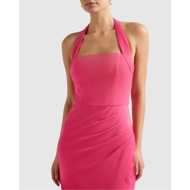 Willow Halter Wrap Gown