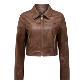 Wren Faux Leather Jacket