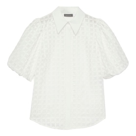 Petal-Detail Shirt