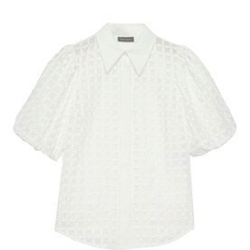 Petal-Detail Shirt