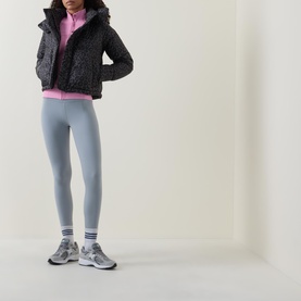 Wunder Puff Leopard Cropped Jacket