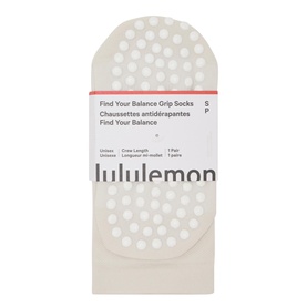 Find Your Balance Grip Crew Socks