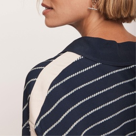 T-Bar Charm Hoop Earrings