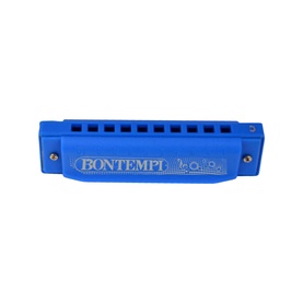Harmonica with metal reeds