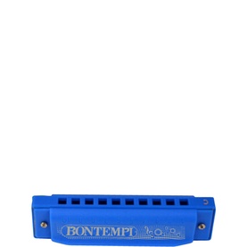 Harmonica with metal reeds