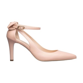 Nappa Bow Leather Pumps