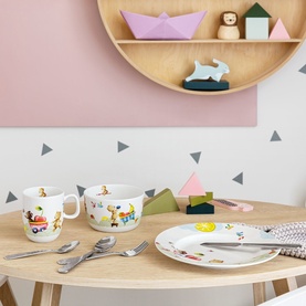 Hungry as a Bear Children Cutlery Four-Piece Set