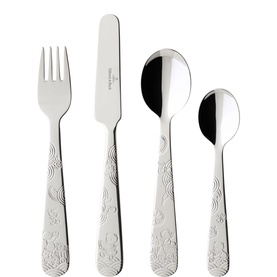 Hungry as a Bear Children Cutlery Four-Piece Set