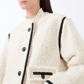 Maylin Boucl&eacute; Knit Jacket