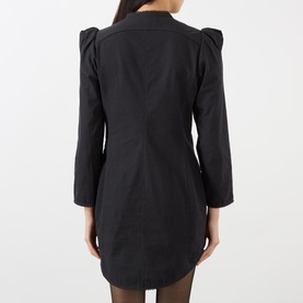 Chantal Ruffle Trim Mini Shift Dress