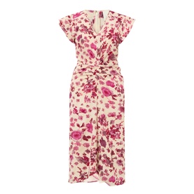 Terenae Floral Gathered Dress