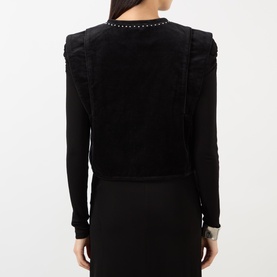 Poppy Stud Embellished Gilet