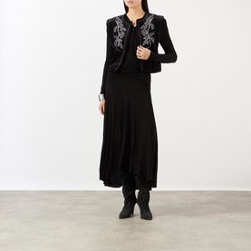 Poppy Stud Embellished Gilet