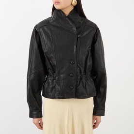 Tressy Leather Jacket