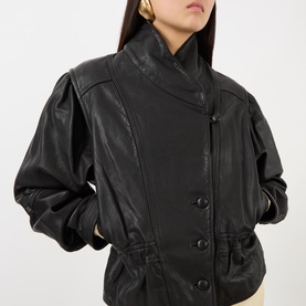 Tressy Leather Jacket
