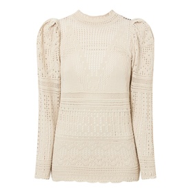 Dahara Open Work Sweater