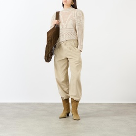 Dahara Open Work Sweater