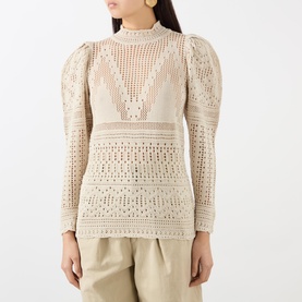 Dahara Open Work Sweater
