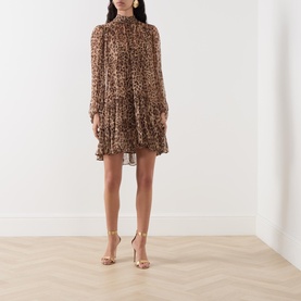 Anaya Leopard Mini Dress