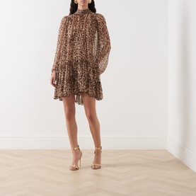 Anaya Leopard Mini Dress