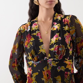 Emory Floral Gown Dress