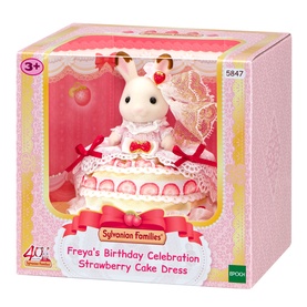 Freya's Birthday Celebration Strawberry Cake Dress