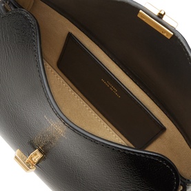 T-Lock Leather Clutch